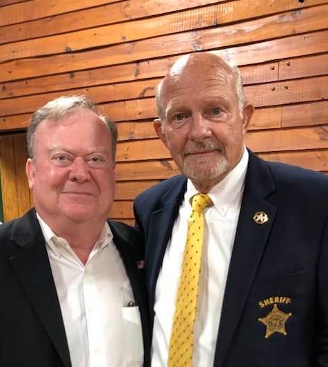 Lee Haywood and Sheriff- Terry Johnson